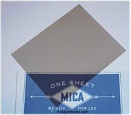 Mica Sheet clear, stove mica